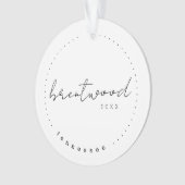 Brentwood Tennessee TN Travel Vereinigtes Staaten Ornament (Vorderseite)
