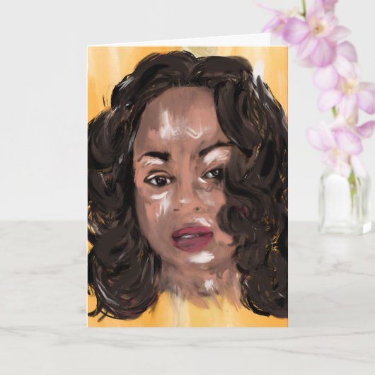 Breonna Taylor Karte (Orchidee)