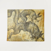 brer Kaninchen und der Fuchs Wandteppich (Vorderseite (Horizontal))