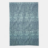 Brer Rabbit von William Morris Blue Textile Patter Geschirrtuch (Vertikal)