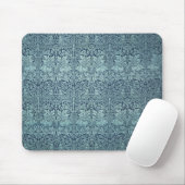 Brer Rabbit von William Morris Blue Textile Patter Mousepad (Mit Mouse)