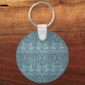 Brer Rabbit von William Morris, Textile Pattern Schlüsselanhänger (Vorderseite)