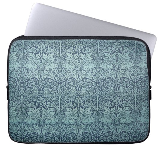 Brer Rabbit von William Morris, Textilmuster Laptopschutzhülle (Vorderseite)