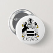 Brereton Familienwappen Button (Vorne & Hinten)