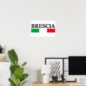 Brescia Italien Poster (Heimbüro)