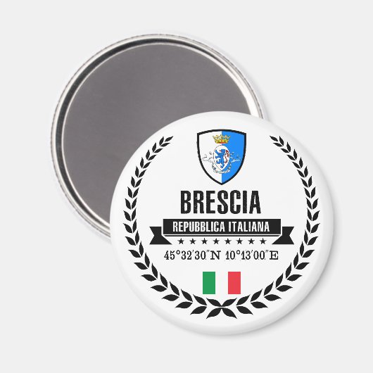 Brescia Magnet (Vorderseite/Rückseite)