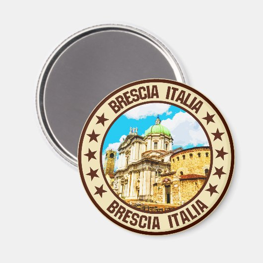 Brescia Magnet (Vorderseite/Rückseite)