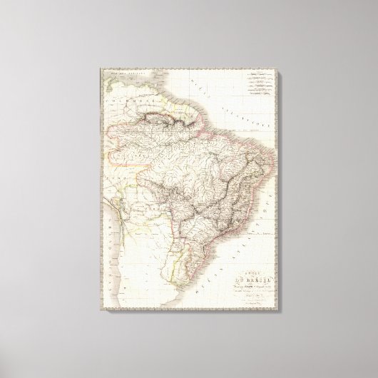 Bresil - Brasilien Leinwanddruck (Vorderseite)