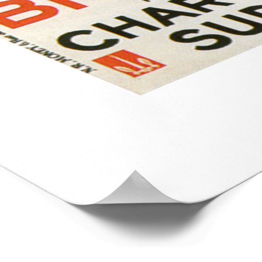 Bresil - Plata Poster (Ecke)