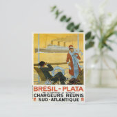Bresil - Plata Postkarte (Stehend Vorderseite)