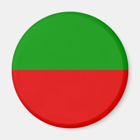 Breskens, niederländische Flagge Magnet (Vorne)