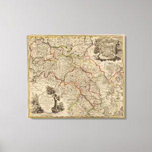 Breslau Polen Leinwanddruck