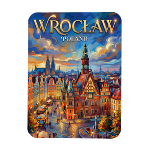 Breslau Polen Magnet