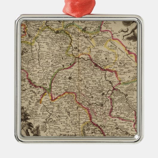 Breslau Polen Silbernes Ornament (Vorne)