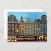 Breslau Polnische Architektur Postkarte (Vorne/Hinten)