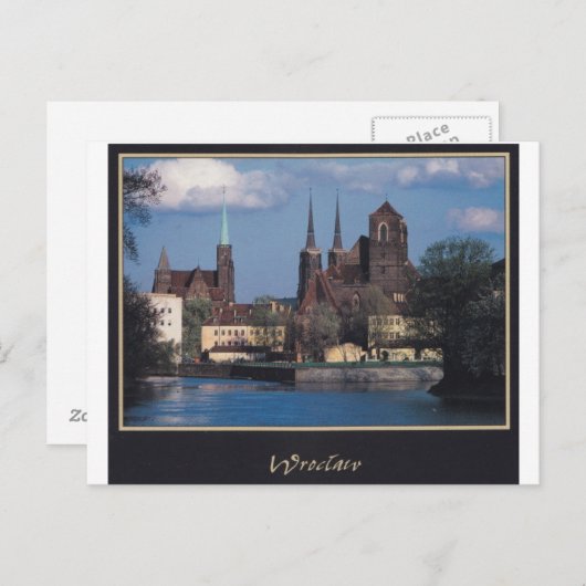 Breslau - Postkarte (Vorne/Hinten)