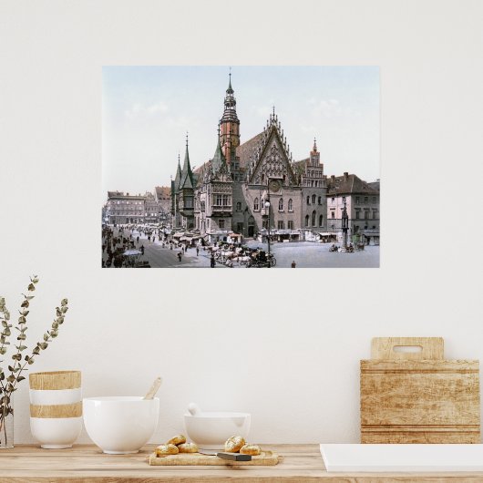 Breslau Rathaus Poster (Küche)
