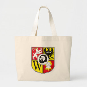 Breslau-Wappen Taschen-Tasche Jumbo Stoffbeutel