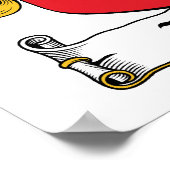 Breslin-Familienwappen Poster (Ecke)