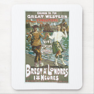 Brest á Londres 18 Stunden Mousepad