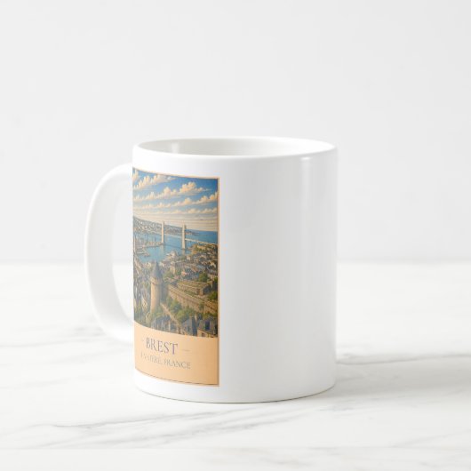 Brest Kaffeetasse (Vorderseite Links)