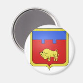 Brest Voblast, Belarus Magnet (Vorderseite/Rückseite)