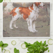 Bretagne auf dem Feld Handtuch (Gefaltet)