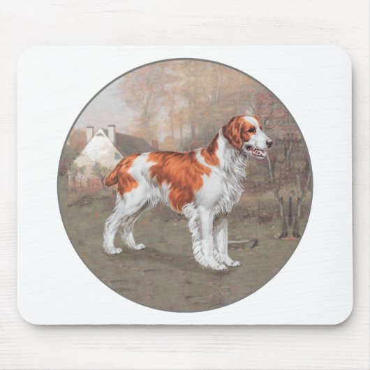 Bretagne auf dem Feld Mousepad (Vorne)