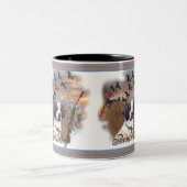 Bretagne auf der Jagd Tasse (Mittel)