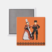 Bretagne, Bigouden, Frankreich Magnet (Vorderseite/Rückseite)