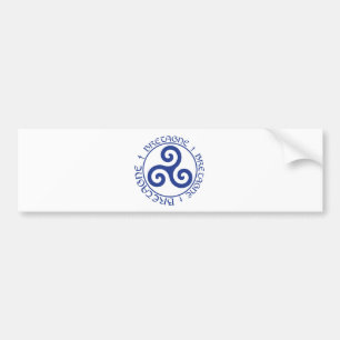 Bretagne/Breizh/Britanny Autoaufkleber