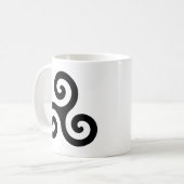 Bretagne/Breizh/Britanny Kaffeetasse (Vorderseite Links)
