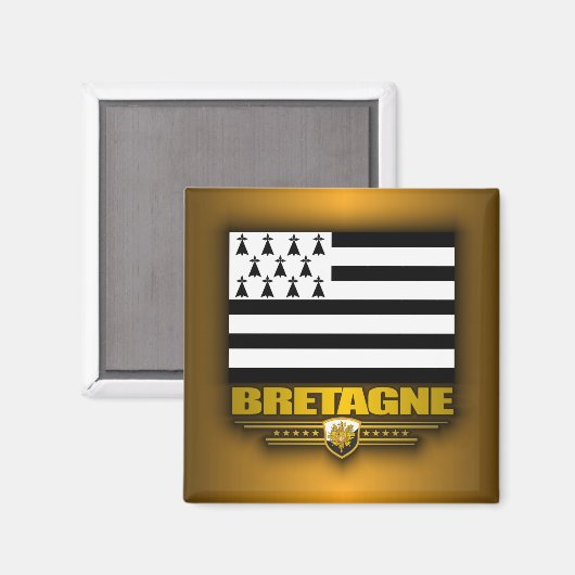 Bretagne (Bretagne) Magnet (Vorderseite/Rückseite)