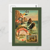 Bretagne Brittany Hugo d'Alesi 1895 Frankreich Postkarte (Vorne/Hinten)