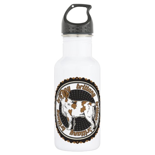 Bretagne Edelstahlflasche (Vorderseite)