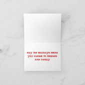 BRETAGNE-FAMILIE FEIERTAGSKARTE (Innenseite)