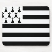Bretagne-Flag Mousepad (Vorne)