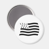 Bretagne-Flagge-Magnet Magnet (Vorderseite/Rückseite)