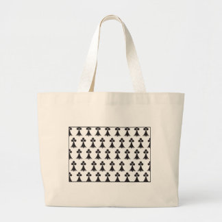Bretagne-Flaggen-Taschen-Tasche Jumbo Stoffbeutel