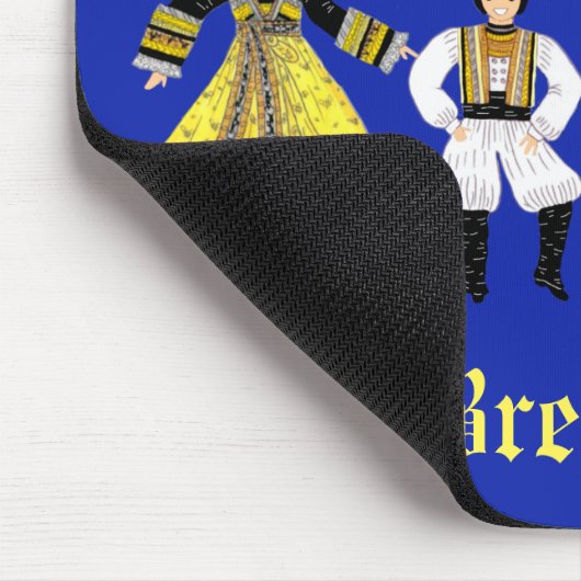 Bretagne, Frankreich Mousepad (Ecke)