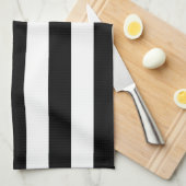 Bretagne (Gwenn-ha-du) Flagge Küchentücher (Viertel Falte)