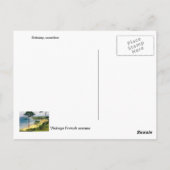 Bretagne, Küste Postkarte (Rückseite)