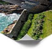 Bretagne, landschaftliche Panoramasicht Poster (Ecke)