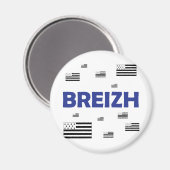 Bretagne Magnet (Vorderseite/Rückseite)