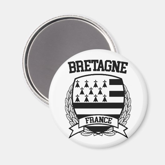 Bretagne Magnet (Vorderseite/Rückseite)