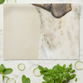 Bretagne Malerei - Niedliche Hundekunst Geschirrtuch (Gefaltet)