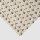 Bretagne Malerei - Niedliche Original Hunde Kunst Seidenpapier (Ausschnitt)