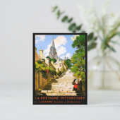 Bretagne malerisch, Lannion, Frankreich Postkarte (Stehend Vorderseite)