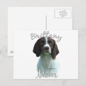 Bretagne Mama 2 Postkarte (Vorne/Hinten)