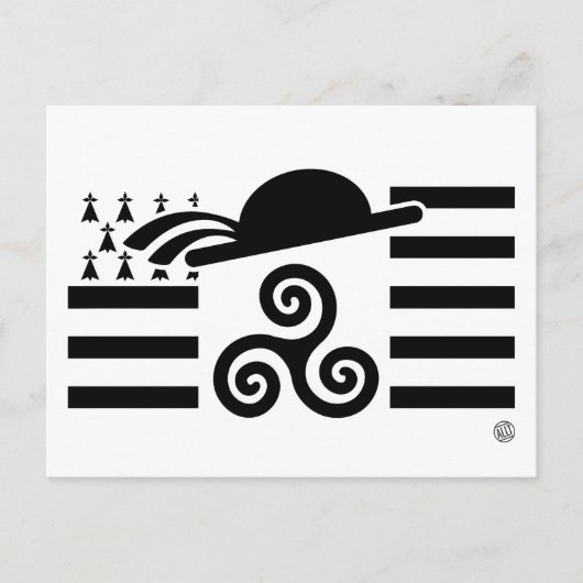 BRETAGNE POSTKARTE (Vorderseite)